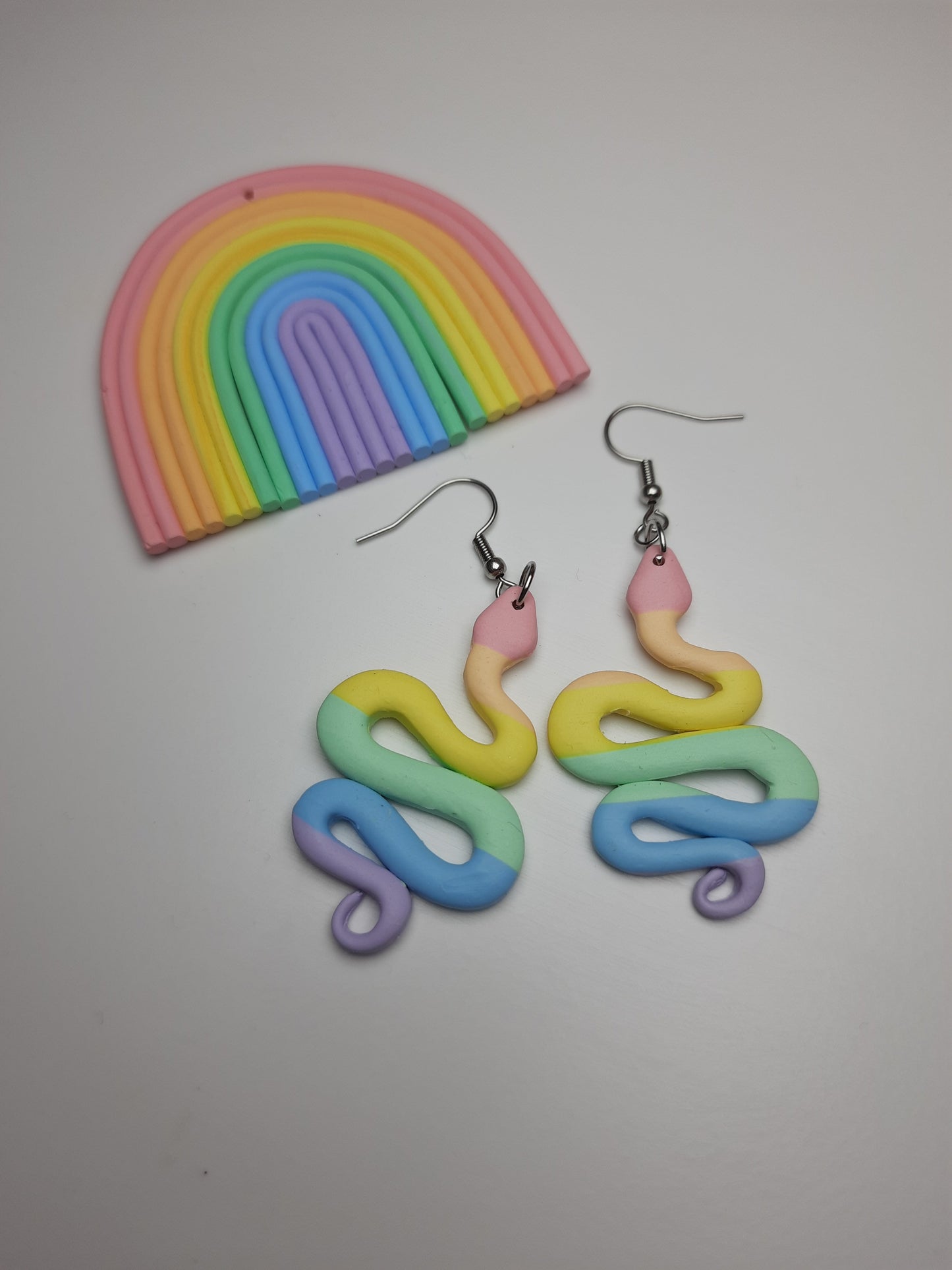 Rainbow Snake Danglies