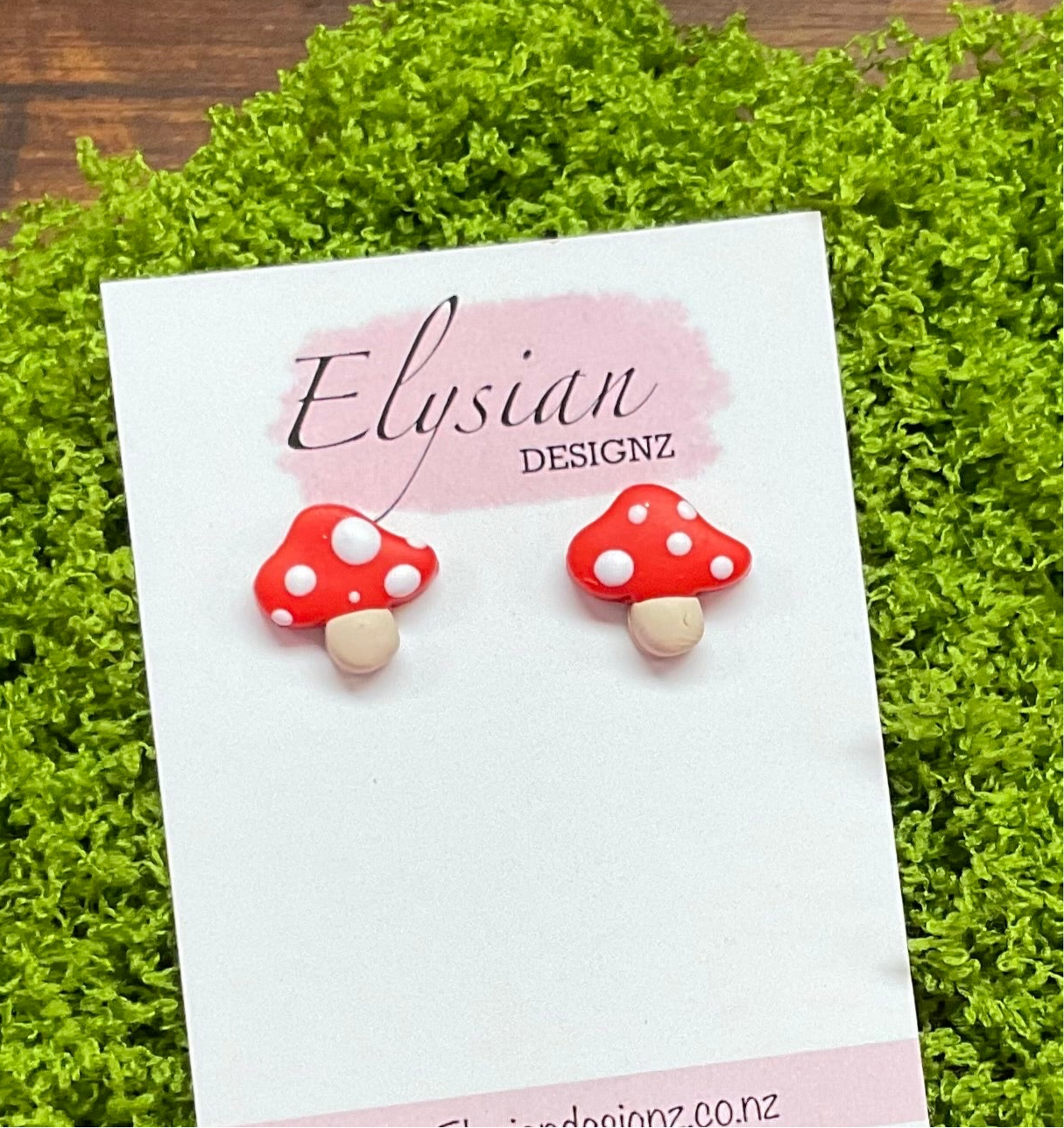 Simple Mushroom Studs