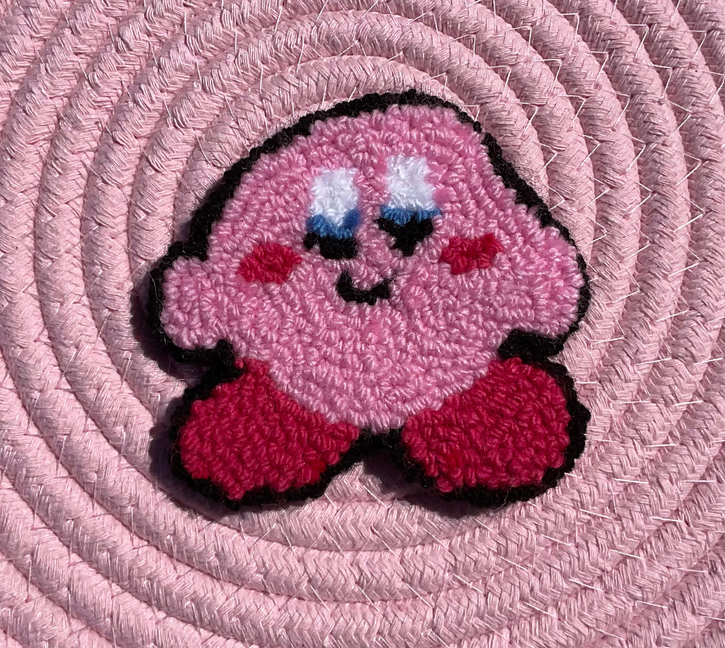 Kirby Mug Rug