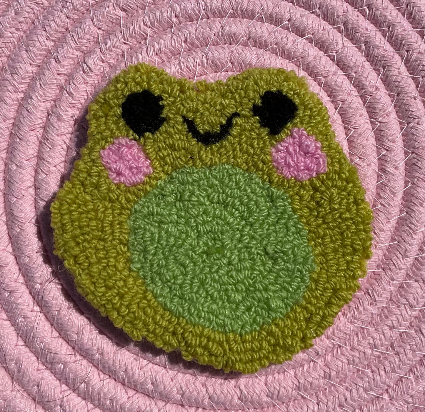 Frog Mug Rug