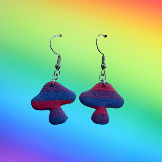 Bisexual Mushroom Danglies