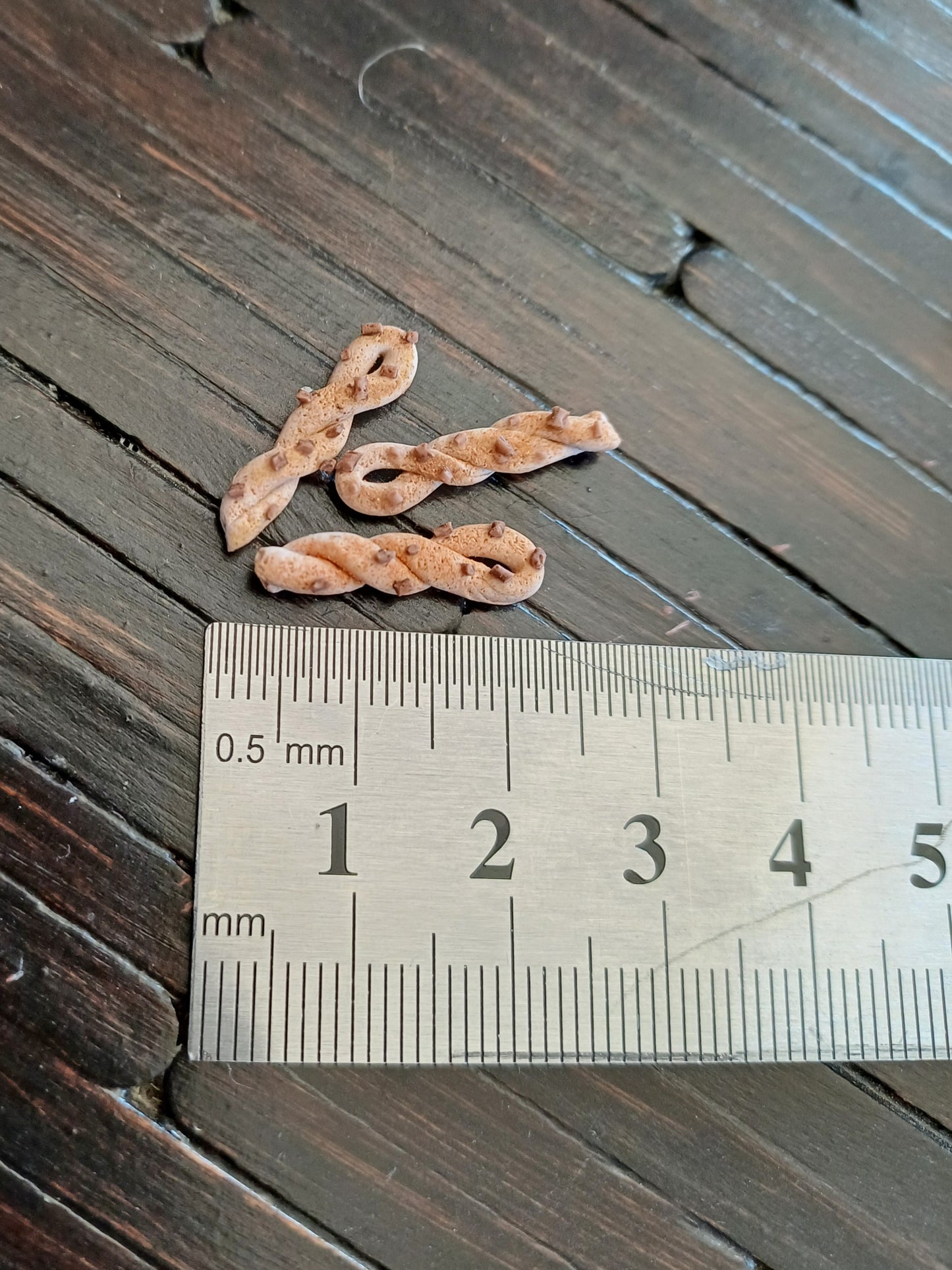 1:12 Miniature Chocolate Twists