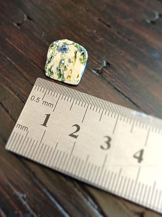 1:12 Miniature Blue Cheese Slice